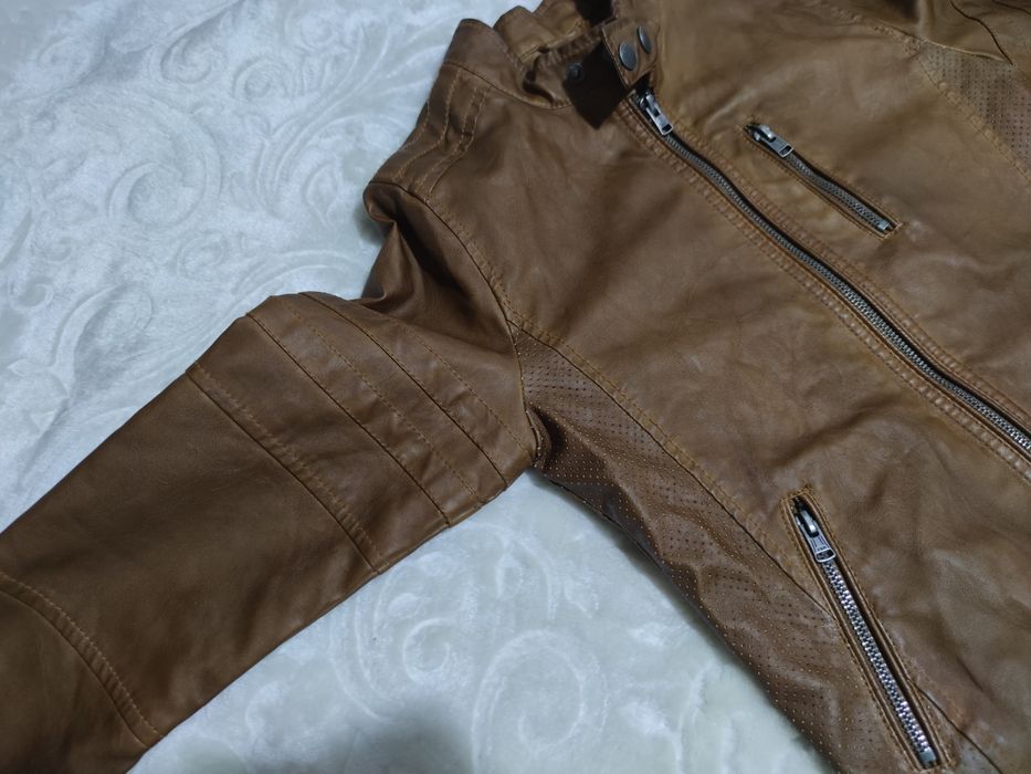 Кожено яке Zara - размер 128