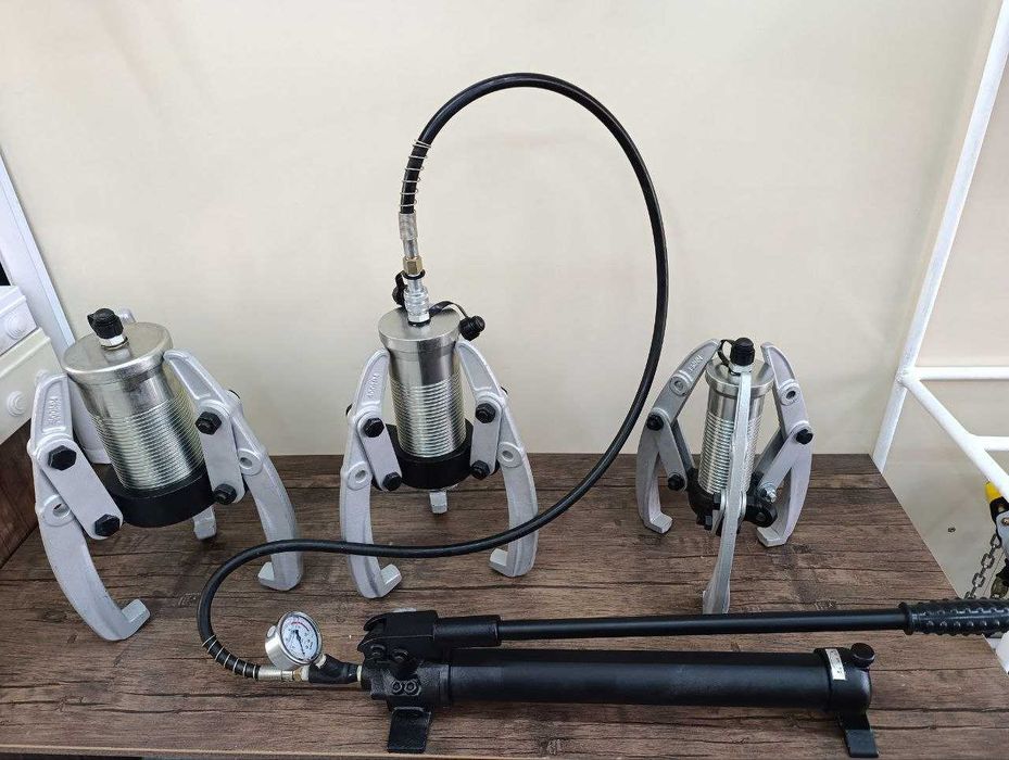 Съемник гидравлический с выносным насосом