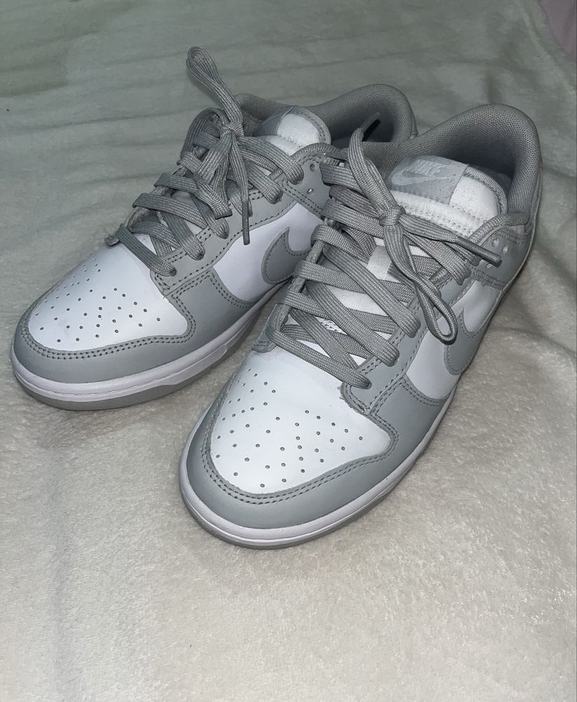 Nike dunk grey 40.5 номер