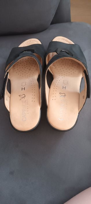 Saboti de piele Caprice Comfort