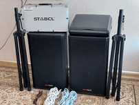 Dinacord kolonka stoyka mikrofon full komplekt