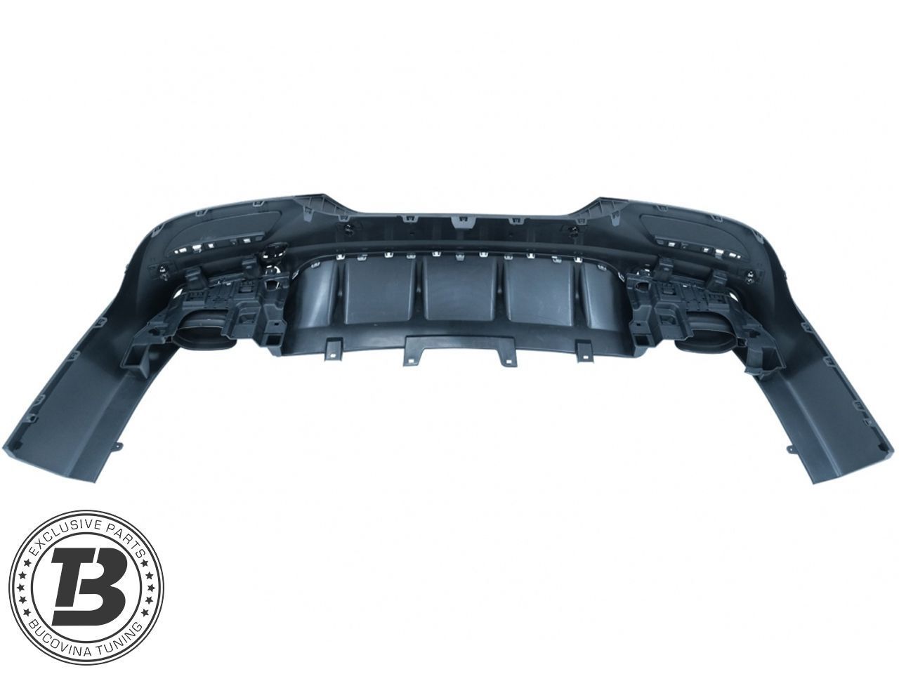 Difuzor Bara Spate cu Ornamente compatibil cu Mercedes GLE Coupe C292 AMG