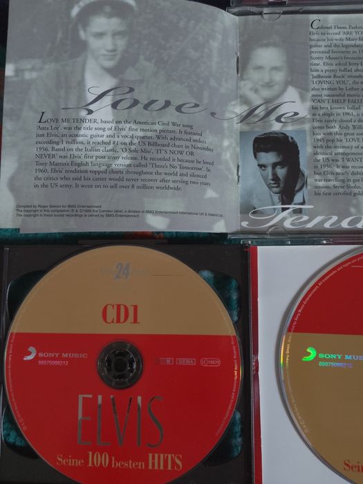 Colecție Cd -uri/ Elvis Presley