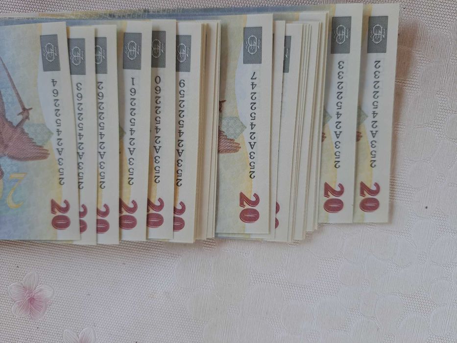 vand bacnote de 20 de ron cu Ecaterina Teodorescu