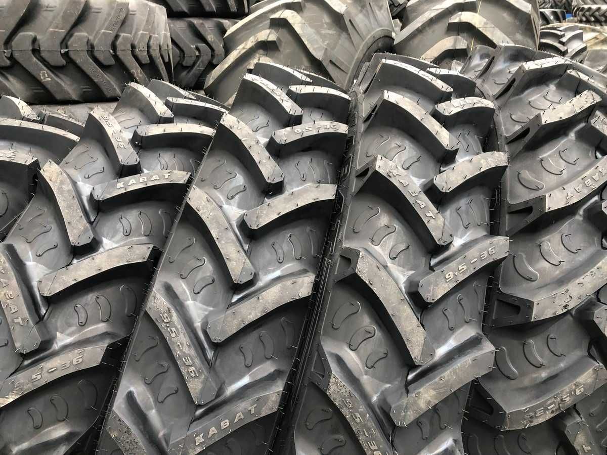 Cauciucuri noi KABAT 9.5-36 10PR anvelope tractor Fiat spate