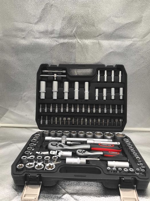 Trusa chei tubulare 108 piese – completa si practica