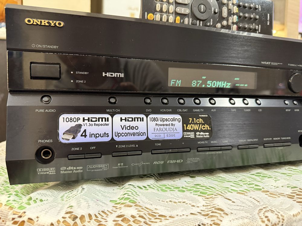 Onkyo TX-SR606 като нов Ресивър