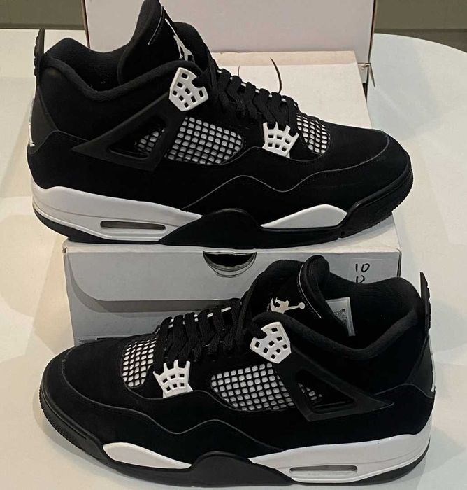 *NOU* Jordan 4 WhiteThunder Livrare Cu Verificare Colet