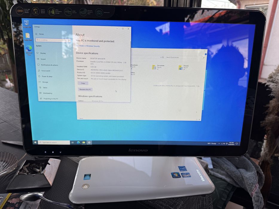 Lenovo all in one