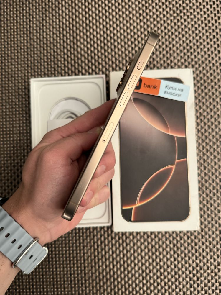 512•ЛИЗИНГ 85лв/м iPhone 16 pro max айфон DESERT 16 макс