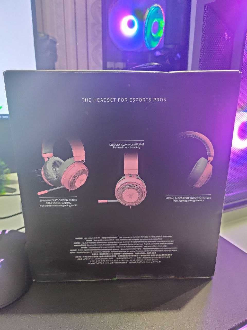 Razer Kraken Pro v2 Quartz (розовые) новые,запечатанные