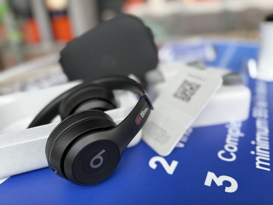 Casti On-Ear Beats Solo 4 Black Matte-Noi-Full Box-Bluetooth-Wireless