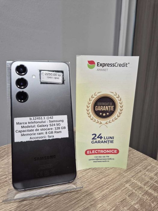 (AG42) Telefon Samsung Galaxy S24 B12451 - Garantie 2 ani!