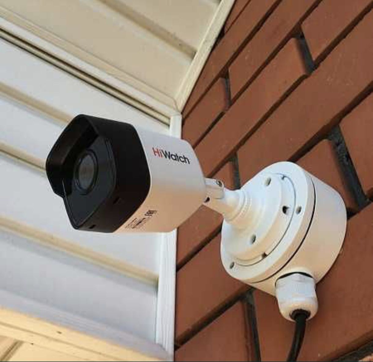 Установка камера видео наблюдения, домофон Hikvision, Dahua