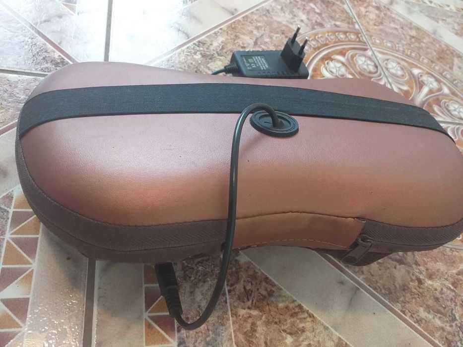 Perna/aparat masaj multifunctional 4 bile rotative+incalzire Infrarosu