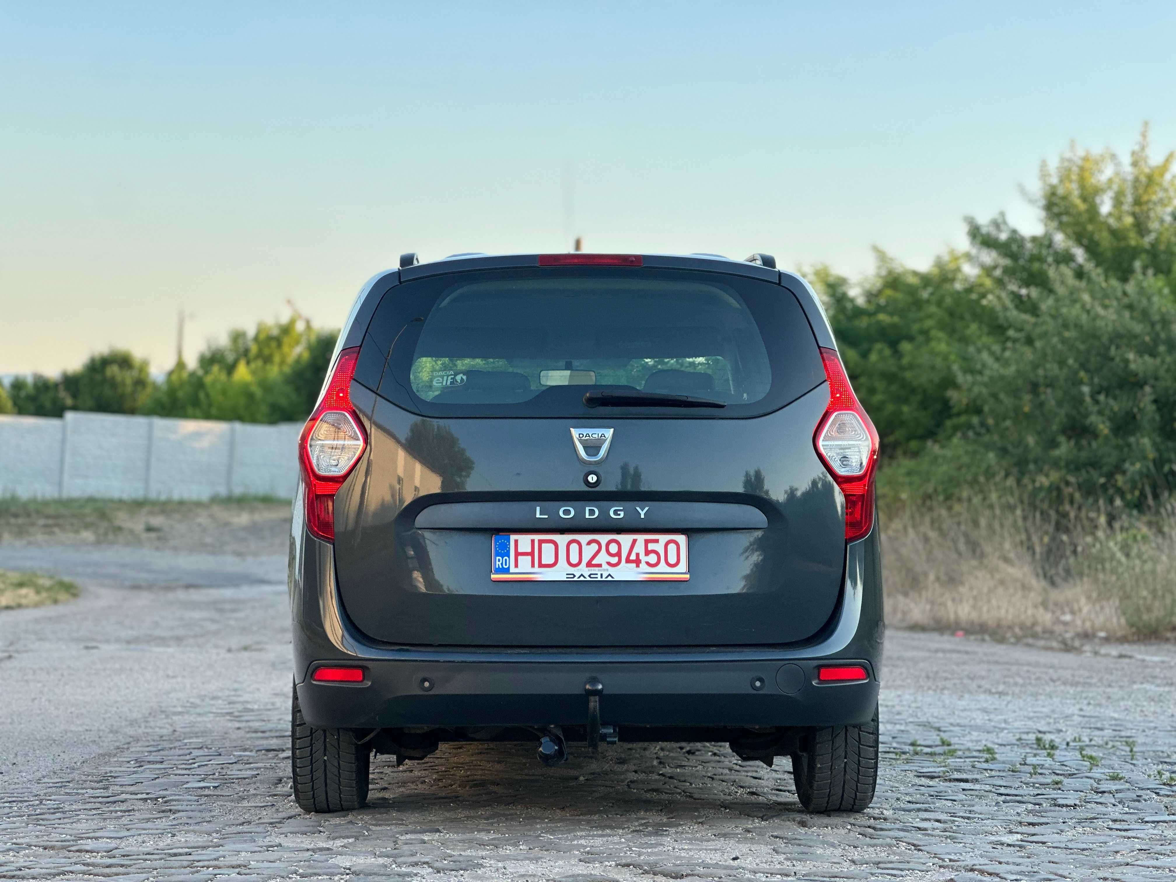 Dacia Lodgy*1.5 D*clima*7 locuri*euro 6*navi*af.2016*nr.rosii*factura!
