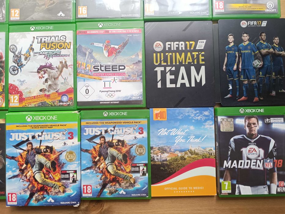 Xbox One Just Cause Fifa Steep Plants vs Zombie Thief Watchdogs NFL