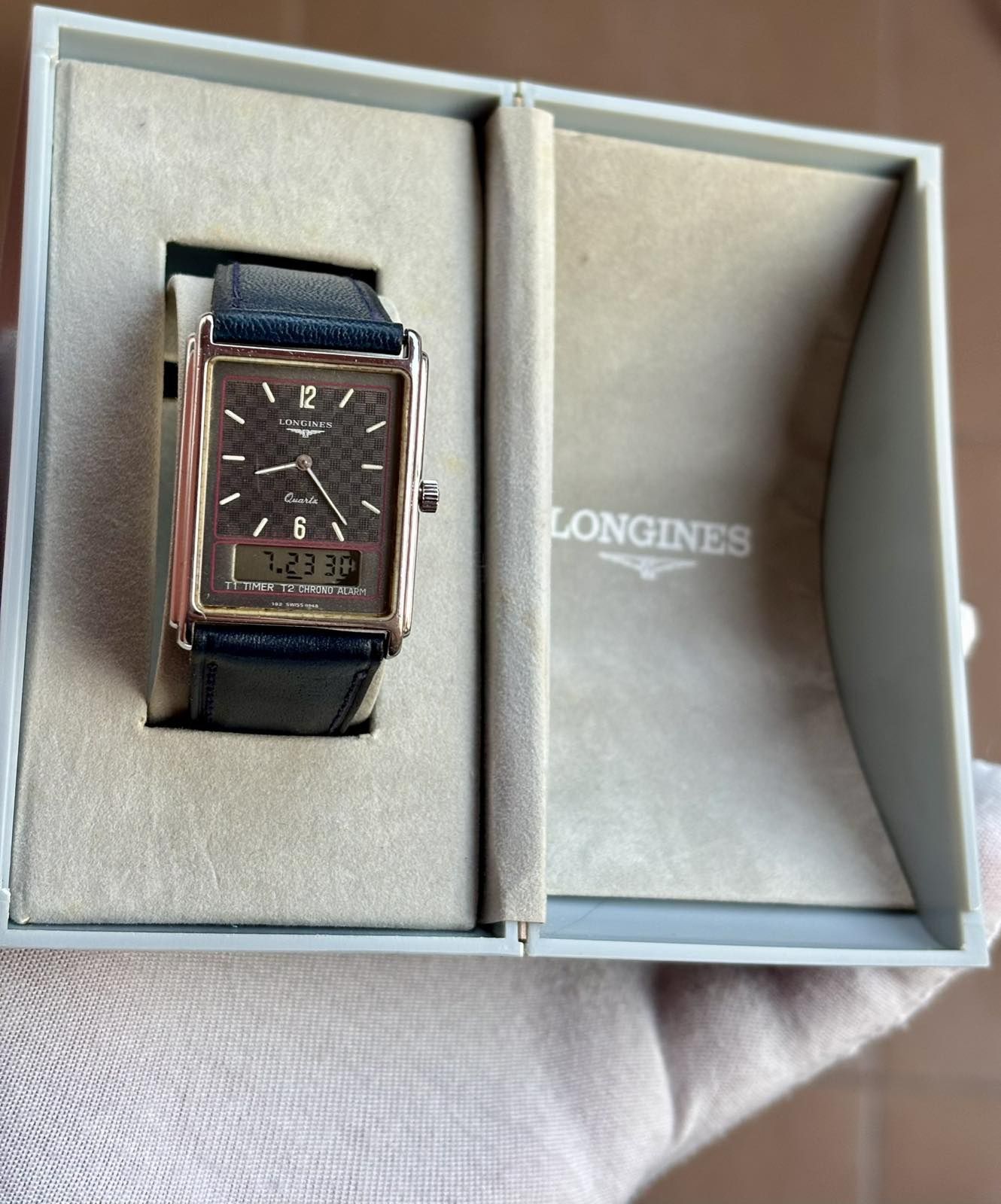 Longines Split 5 Chrono Alarm Мъжки Швейцарски часовник