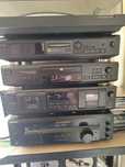 Turn muzical Sony vintage ,radioamplificator,cd,mini disc,,dublu deck,