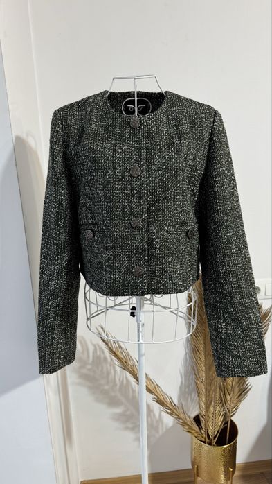 Sacou gros elegant only nou marimea M, contine lana