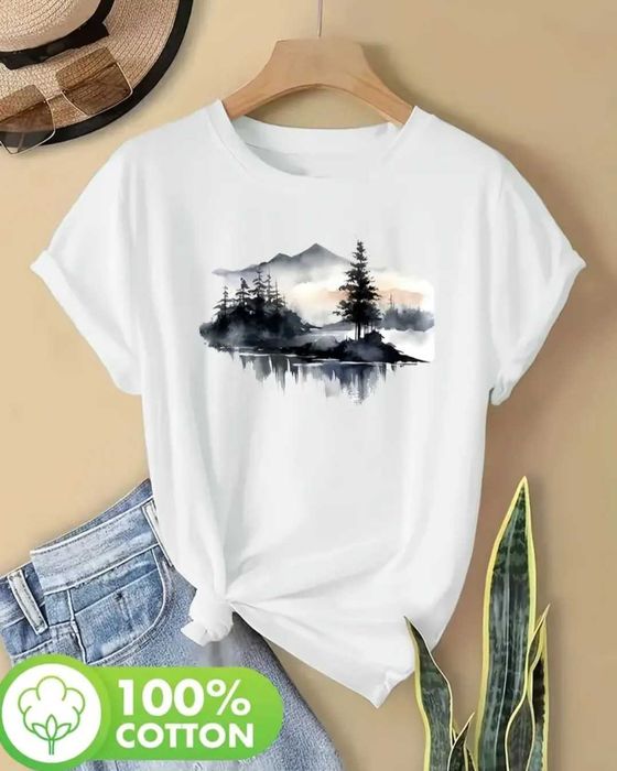 Дамски тениски 100% памук