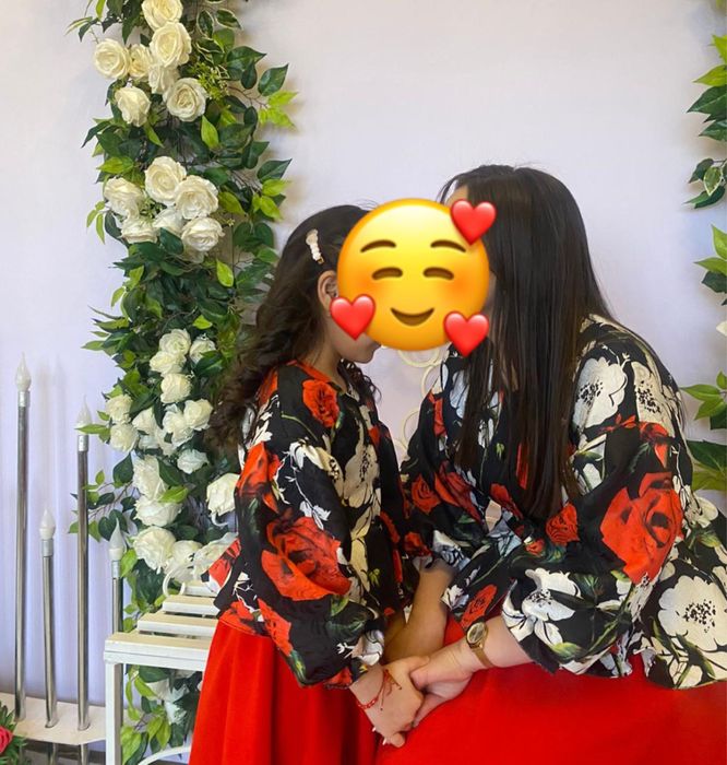 Платье мама доча