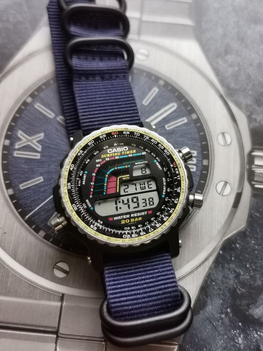 Ceas Casio Surfing Timer DW 403 modul 906 vintage