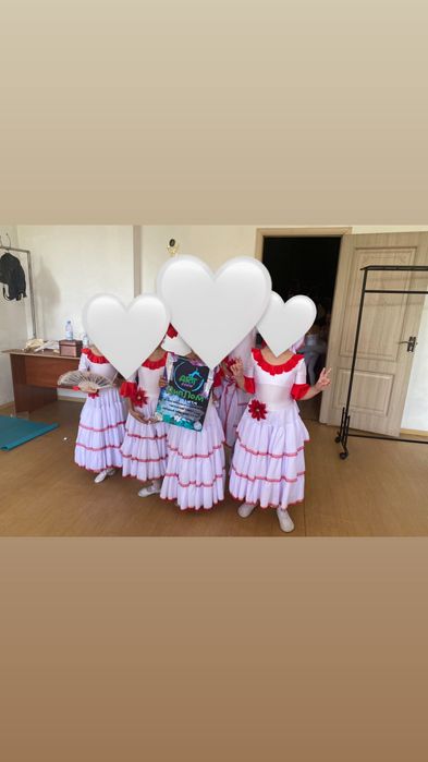 Платье для Испанского танца 8-10 лет