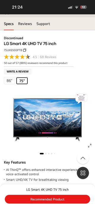 Vand Televizoare LG Smart