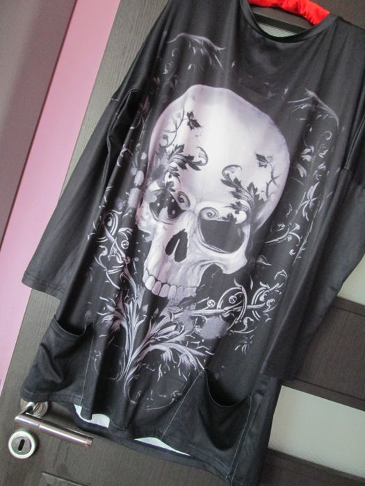 bluza/rochie   cu buzunare M