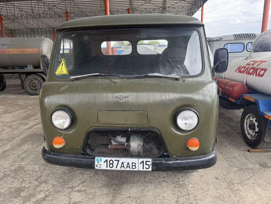 Уаз молоковоз готов к работе