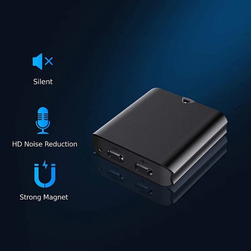 Mini Reportofon Spion iUni Q63, 32GB, Magnetic
