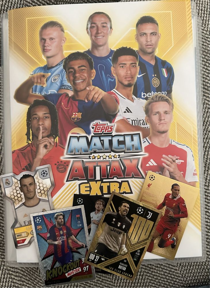 Cartonase Topps Match Attax Extra Uefa Champions League 2024/2025