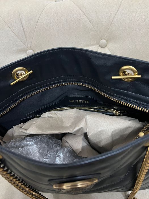 Geanta  piele Musette