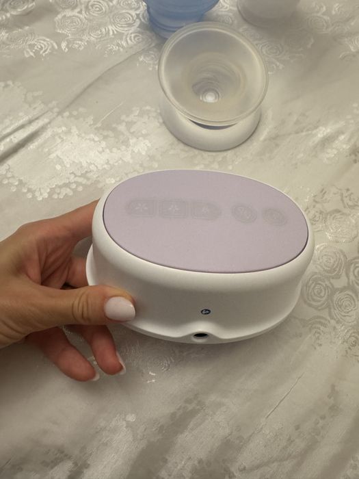 Pompa san electrica Philips Avent cu recipiente de stocare a laptelui
