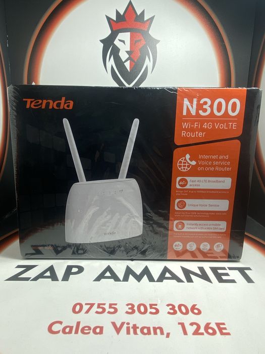 ZAP AMANET VITAN - Router Wi-Fi 4G - Produs Sigilat