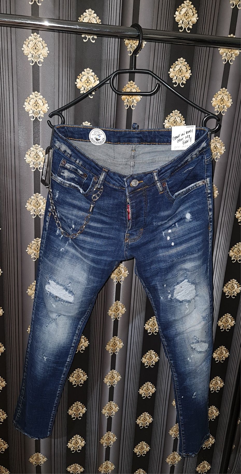 Blugi conici Dsquared2  Premium