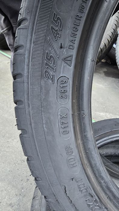 2 anvelope vară Michelin 215/45/16
