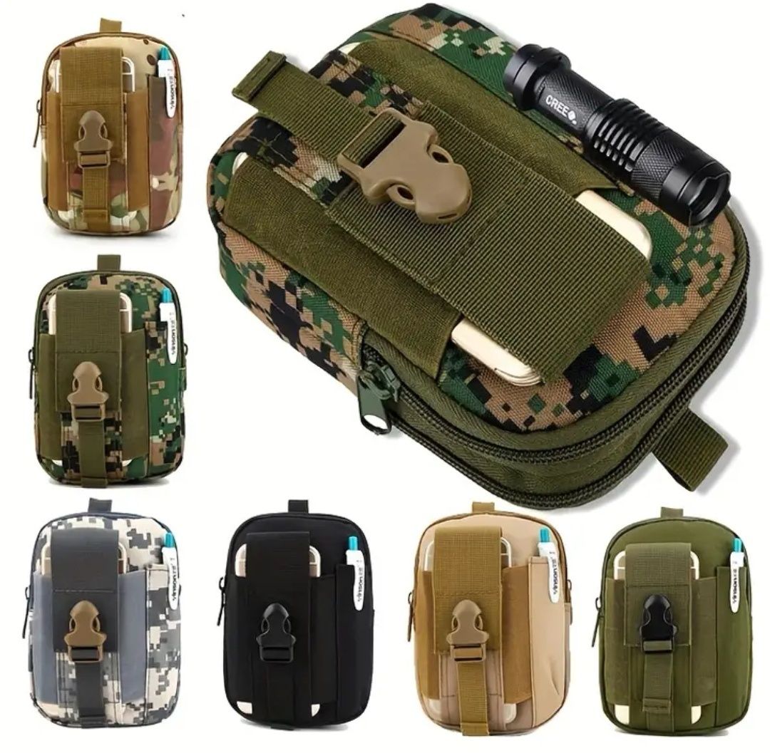 Тактически Molle  чантички за колан за туризъм спорт