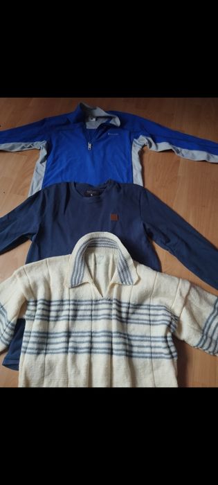 Lot mare haine băieți+ geacă impermeabilă