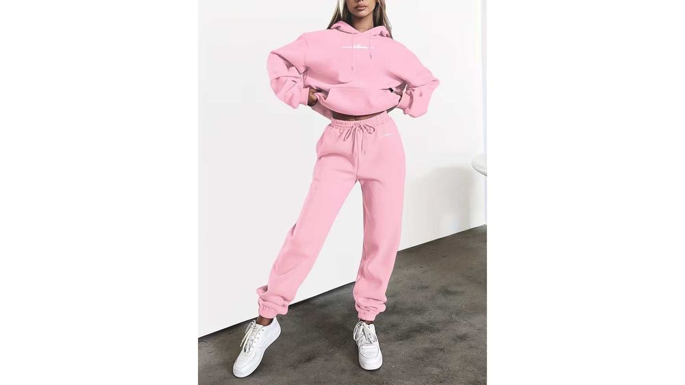 Hanorac și Pantaloni pentru Femei cu Imprimatură Literar