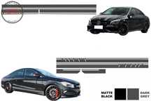 Set Stickere Capota Plafon Portbagaj si Laterale Gri Inchis Mercedes CLA W117 C117- livrare gratuita