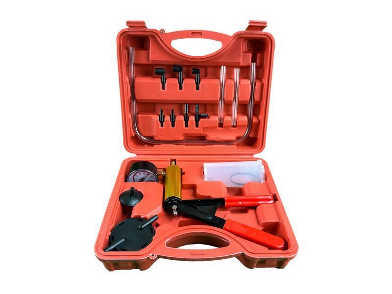 Устройство за смяна на спирачна течност с вакуум помпа gebo tools