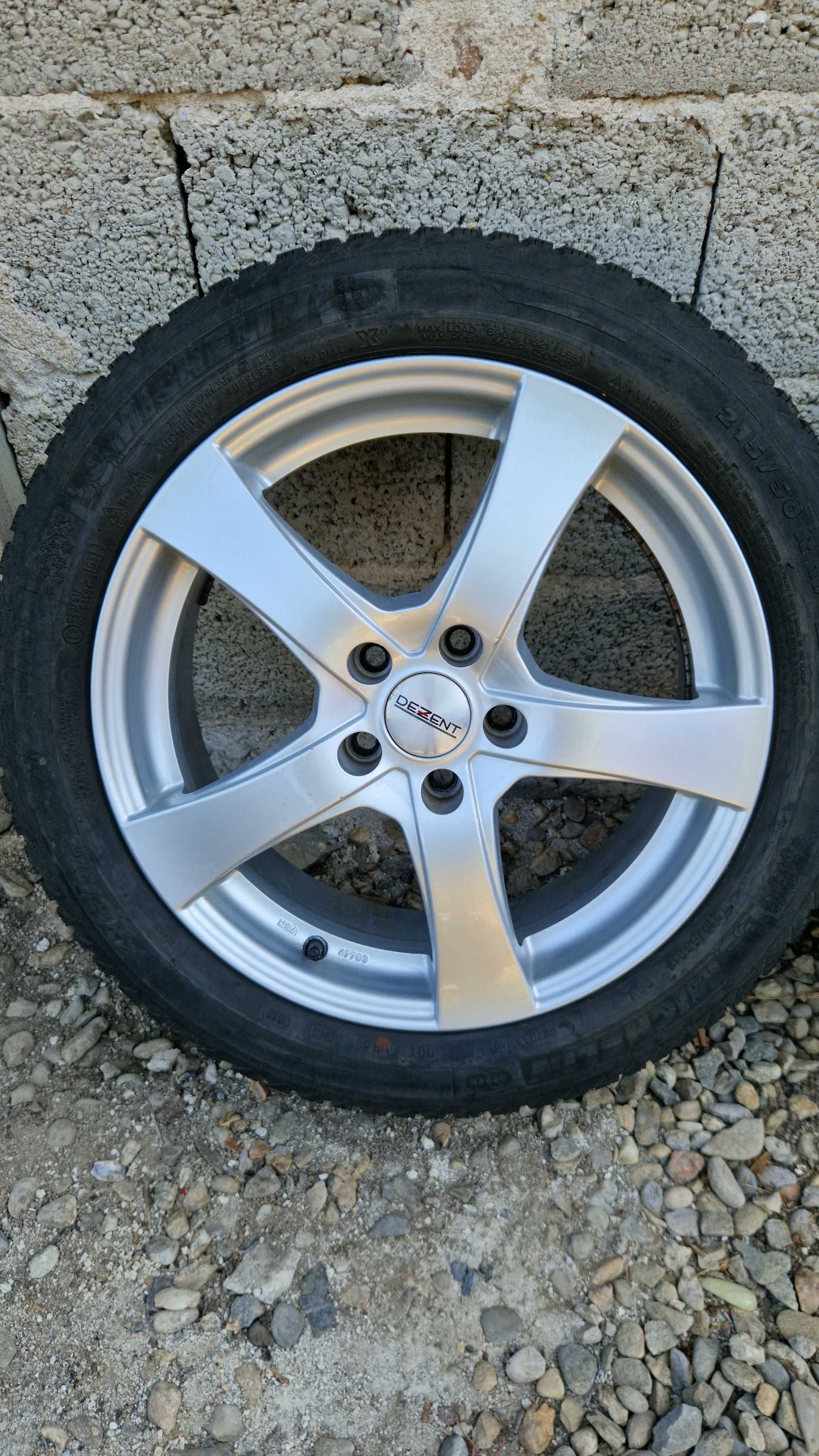 Форд джанти DEZEND със зимни гуми  215/50/17 ET48 7J×17 5×108 цо 63>70