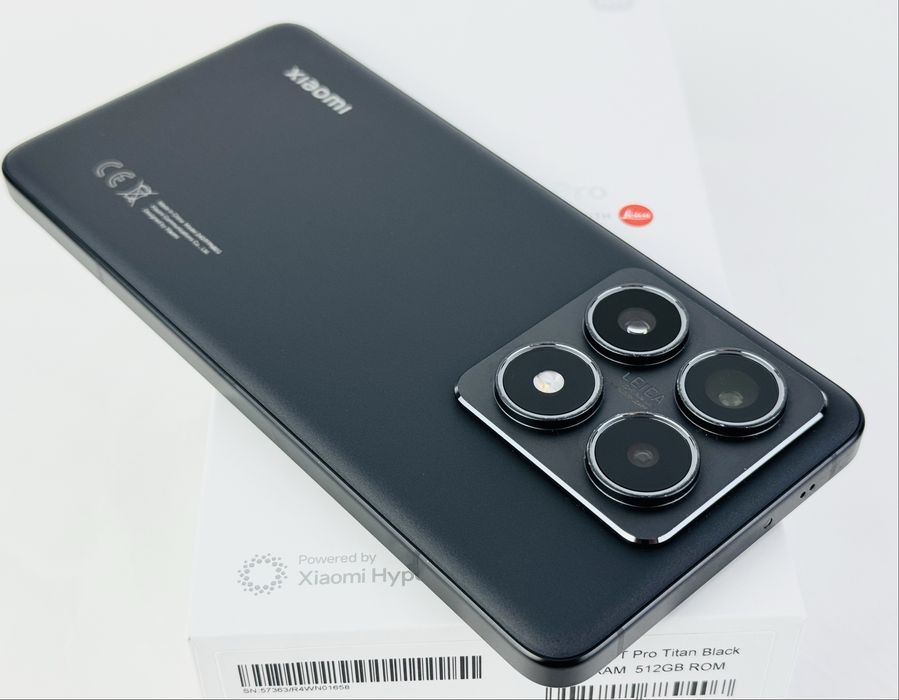 Xiaomi 14T Pro 5G 512GB 12RAM Titan Black Отличен! Гаранция!