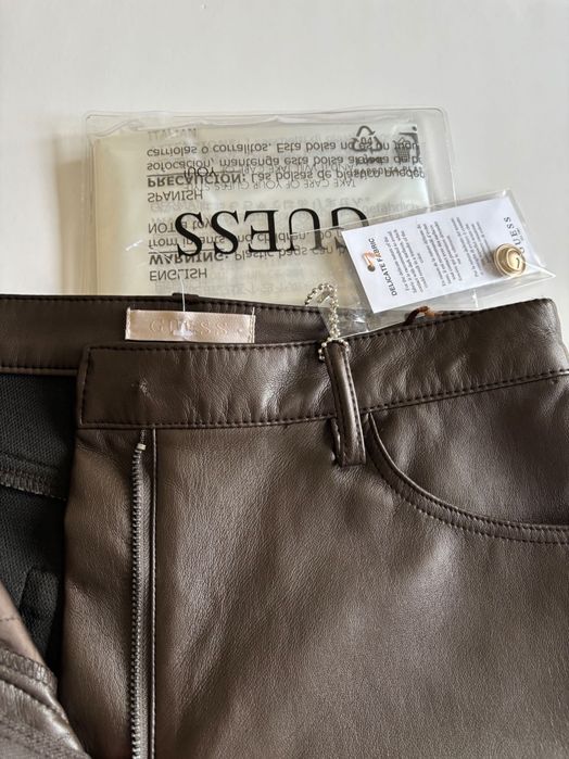 Дамски кожени панталони  Guess