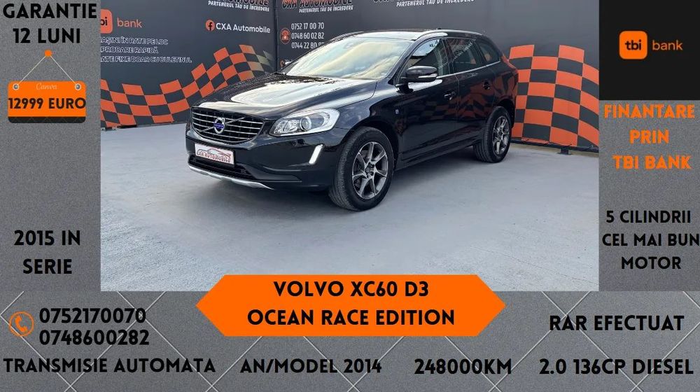 Volvo XC 60 RAR Efectuat / Ocean Race Edition / Digital Cockpit