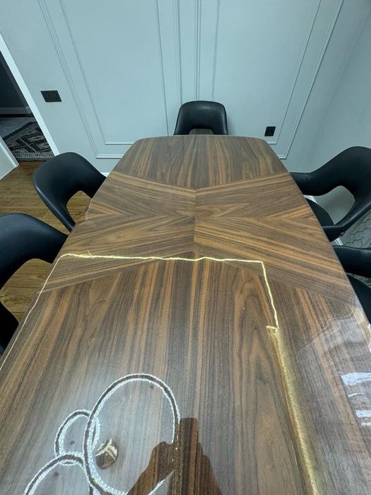 ПВХ гибкая скатерть для стола