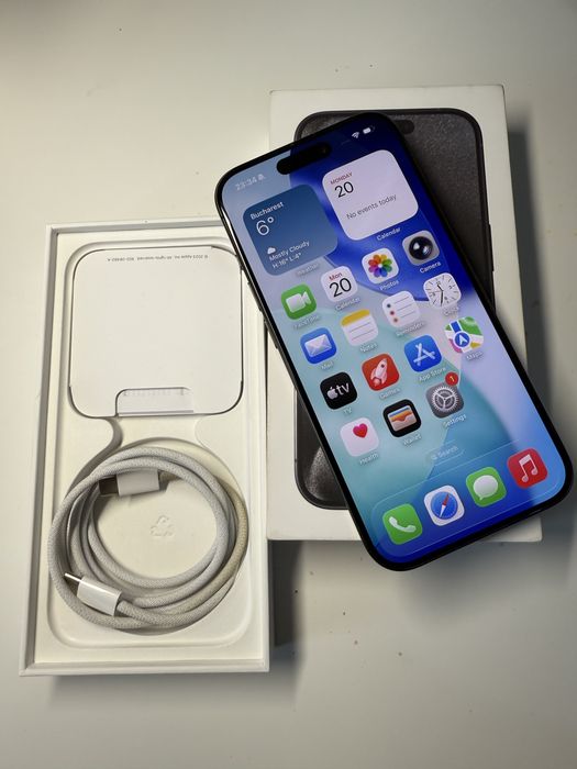 Iphone 15 pro 256 GB black titanium