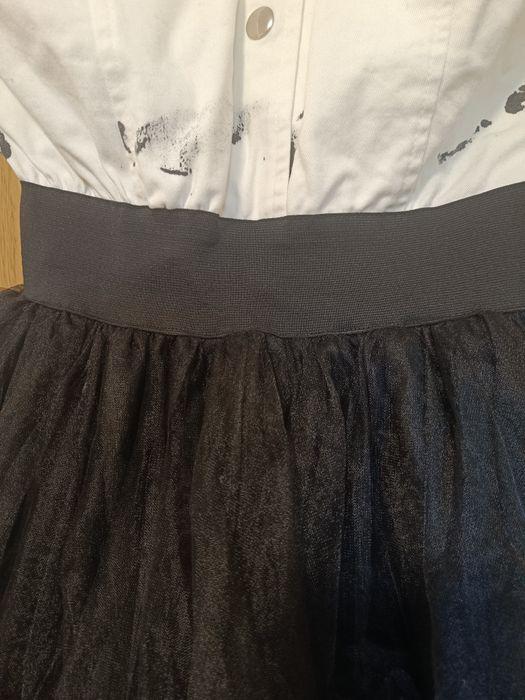 Рокля Stella (деним+тюл)